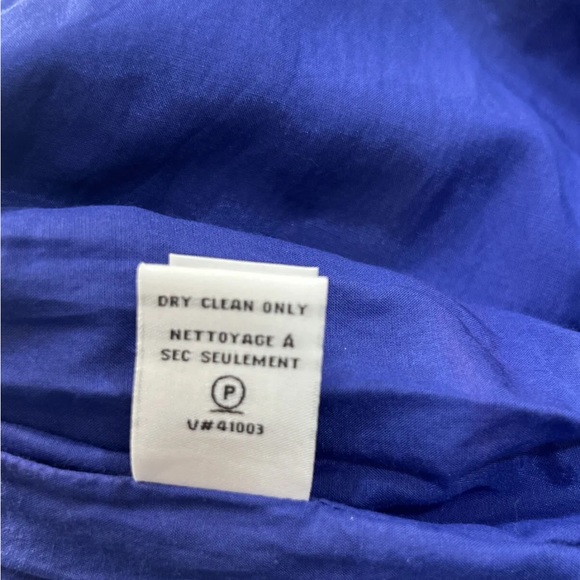 Diane Von Furstenberg Blue Zihna Crochet Lace Sleeveless Dress size 8 Designer - Picture 9 of 9